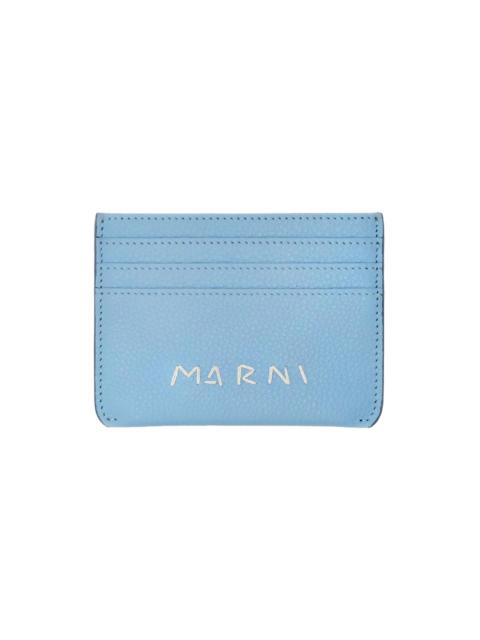 Marni Marni Logo Detail Card Case 'Light Blue'