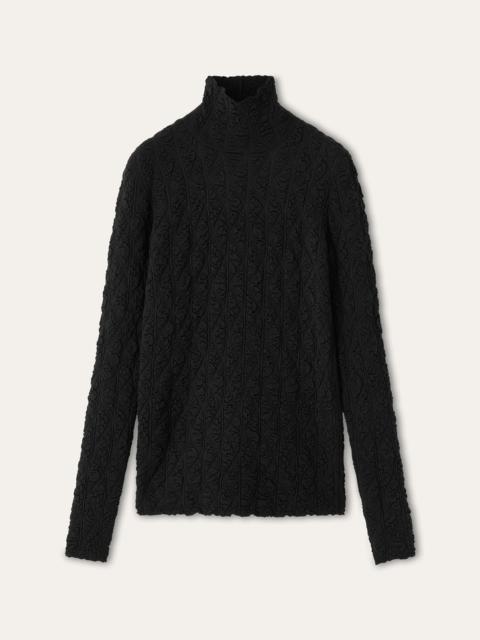Loro Piana Lavender Turtleneck