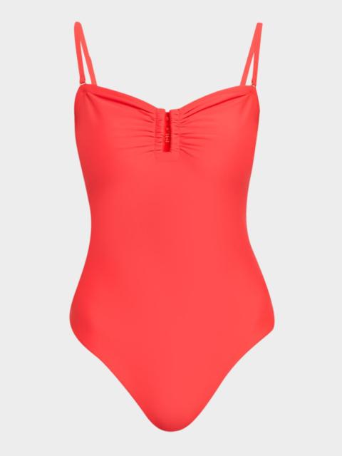 KOBI HALPERIN Becca Bandeau One-Piece Swimsuit