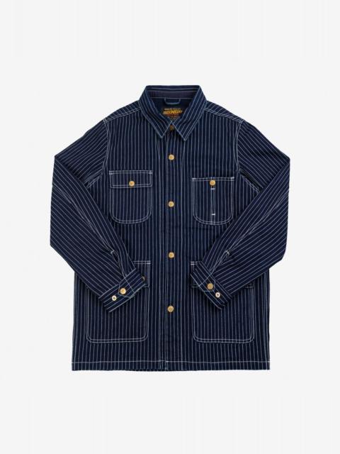 Iron Heart IHJ-120-IND 12oz Wabash Chore Jacket - Indigo