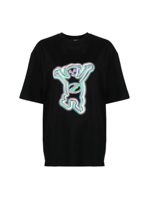 We11done teddy print T-shirt