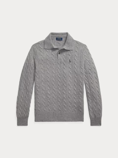 Polo Ralph Lauren Cable-Knit Wool-Cashmere Sweater