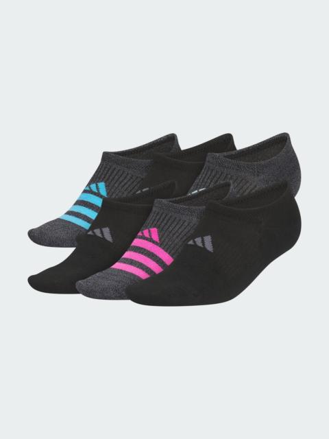 adidas Superlite 3.0 6-Pack Super-No-Show Socks