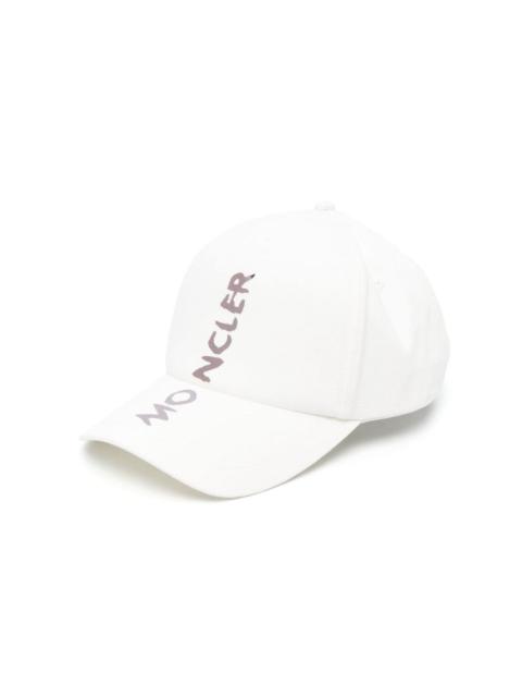 Moncler logo-print baseball cap