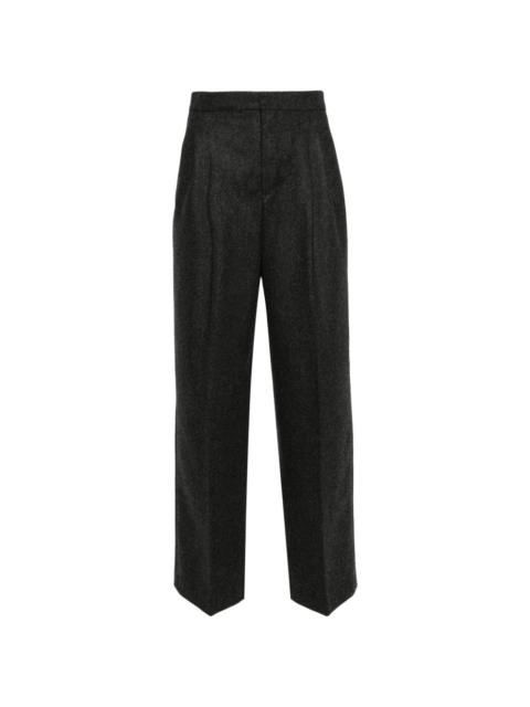 pleated trousers