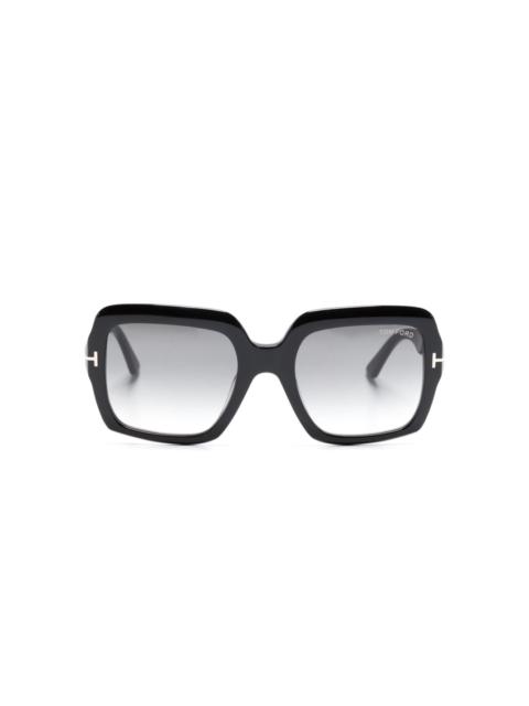 Kaya square-frame sunglasses