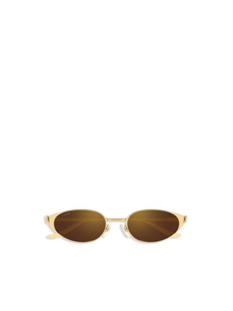 Cartier Panthère oval sunglasses