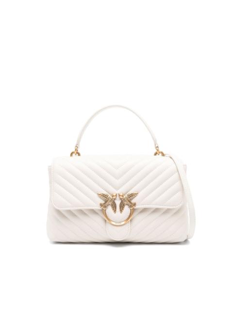 PINKO Love One quilted shoulder bag