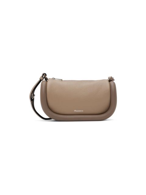 Taupe Bumper-12 Leather Crossbody Bag