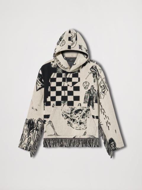 AMIRI TAPESTRY THE DREAM PONCHO