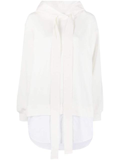 PATOU Trompe layered hoodie