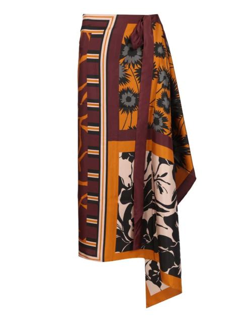 Dries Van Noten 01830-Scarfys Long 3013 M.W.Skirt Skirts Multicolor