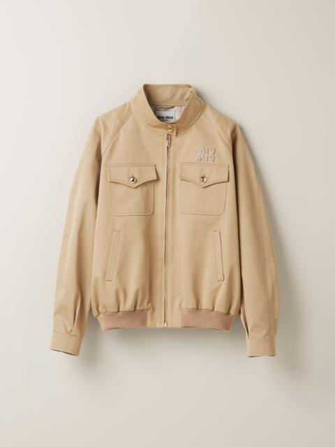 Miu Miu Chino blouson jacket