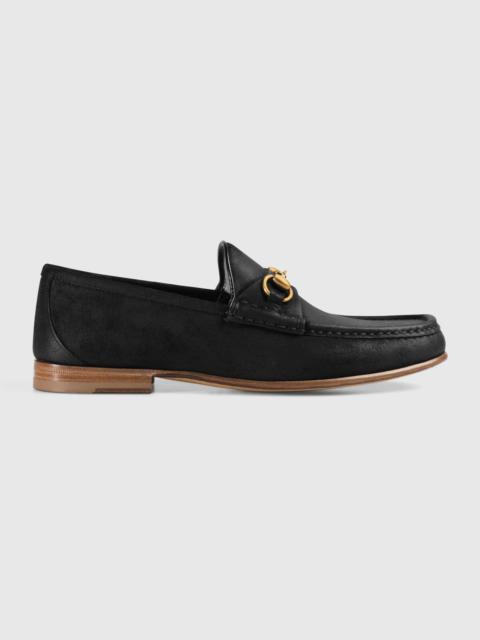 GUCCI 1953 Horsebit suede loafer