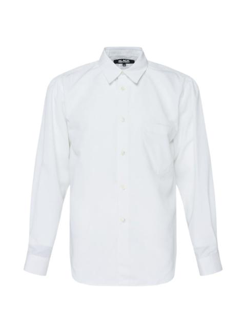 BLACK COMME des GARÇONS gathered-back shirt