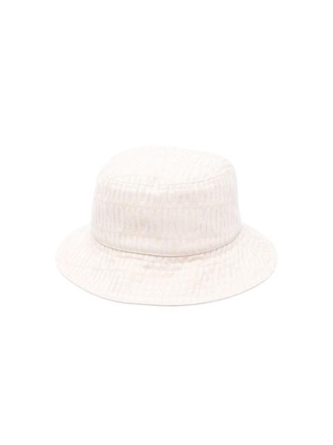 Moschino embroidered-logo bucket hat