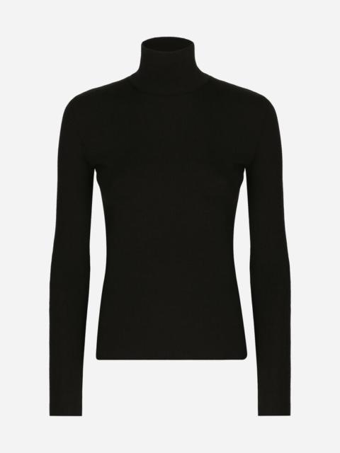 Dolce & Gabbana Cashmere turtle-neck sweater