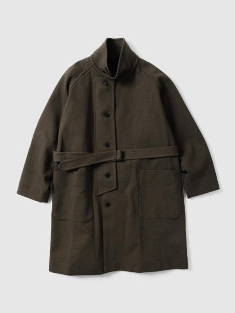 KAPTAIN SUNSHINE Stand Collar Coat Moss