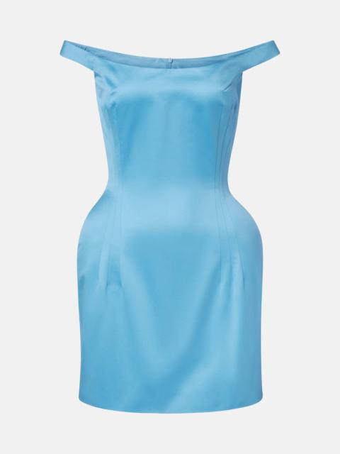 MAGDA BUTRYM Off-shoulder cotton minidress