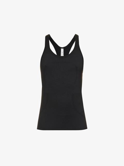 Swiftly Tech racer-back stretch-woven vest top
