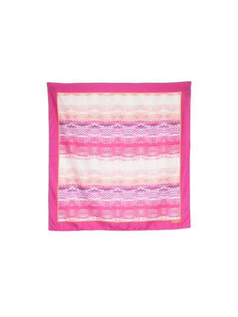 Missoni zigzag print silk scarf