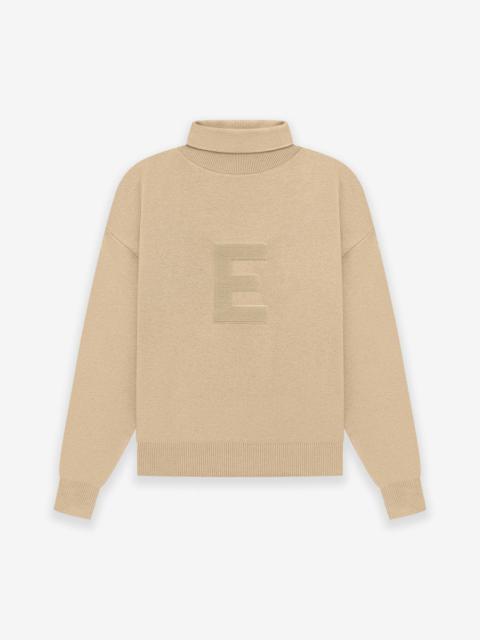ESSENTIALS Womens Knit Turtleneck
