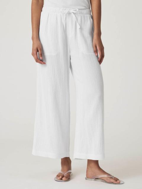 Splendid Kit Gauze Crochet Palazzo Pant