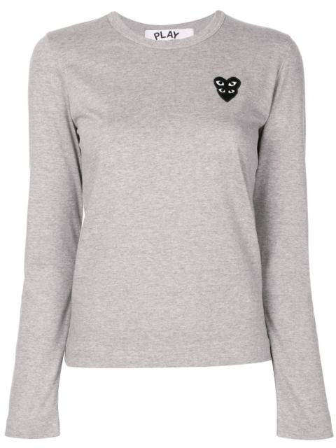 Comme des Garçons PLAY logo patch T-shirt