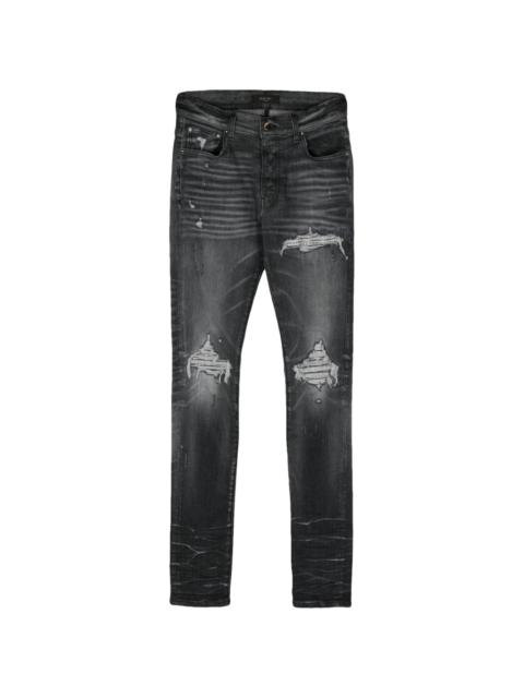 Crystal MX1 low-rise slim-fit jeans