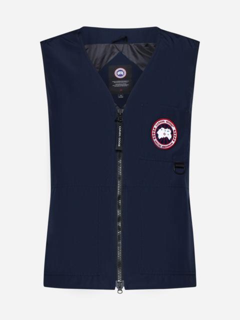 Canmore cotton-blend vest