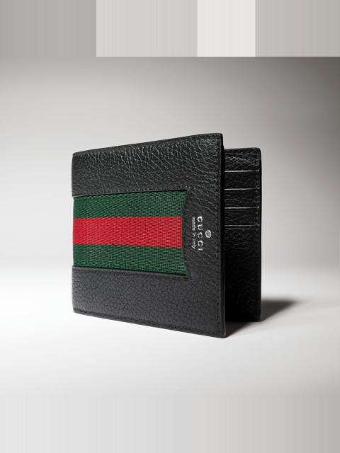 GUCCI Web Trademark bi-fold wallet