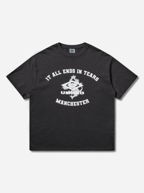 umbro It All Ends In Tears T-Shirt Washed Black