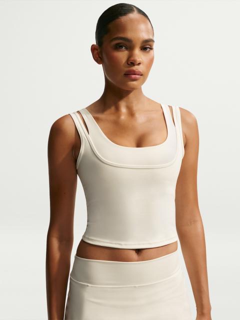Nike NikeSKIMS Matte Women's Double-Strap Scoop Tank Top