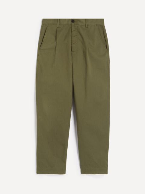 Universal Works Light Olive Twill Duke Trousers