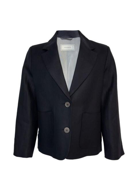 PESERICO linen notched-lapel jacket