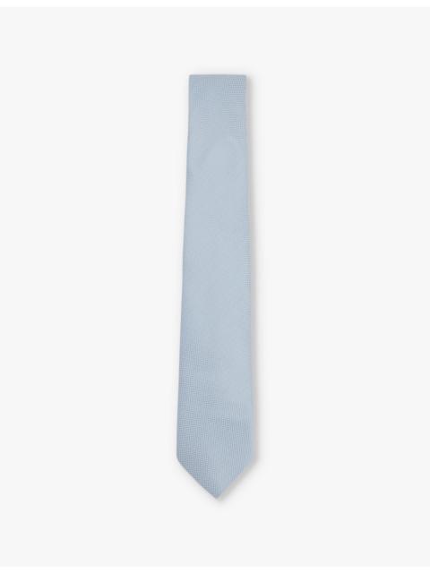 REISS Ceremony textured woven tie