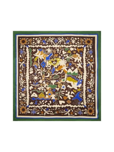 ALÉMAIS Maroc Silk Scarf