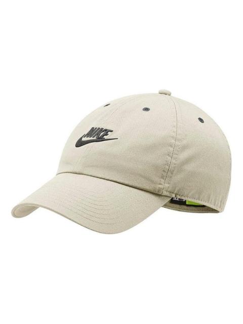 Nike Nike Heritage 86 Futura Washed Cap 'Beige' 913011-072