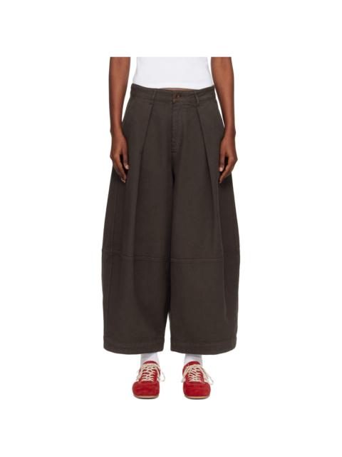 YMC Brown Earth Deadbeat Trousers
