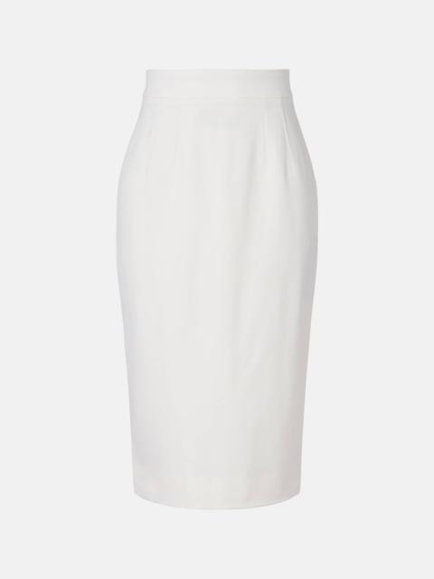 Dolce & Gabbana Wool-blend pencil skirt