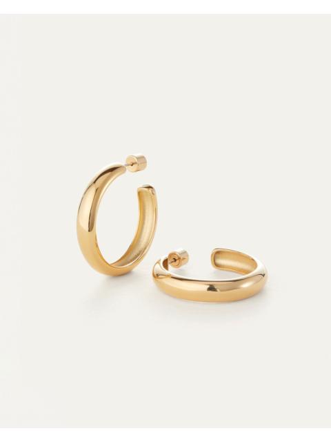 JENNY BIRD Staple Hoop Earrings - Large