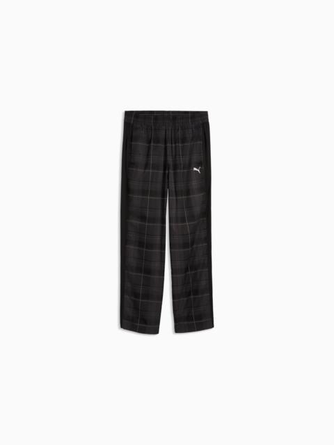 PUMA T7 Men's Relaxed Tartan T7 Track Pants