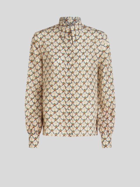 Etro FLORALIA CRÊPE DE CHINE SHIRT