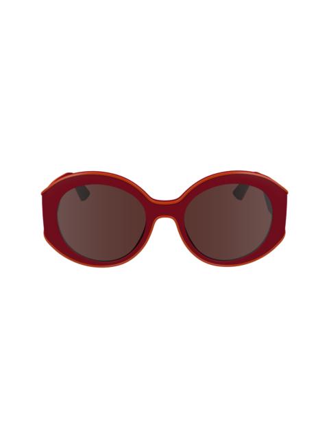 Longchamp Sunglasses Red - Plant Based Resin
