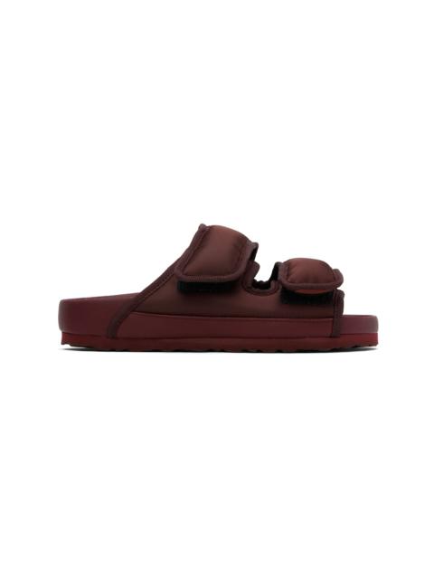 BIRKENSTOCK Burgundy Narrow 1774 Arizona Cosny Sandals