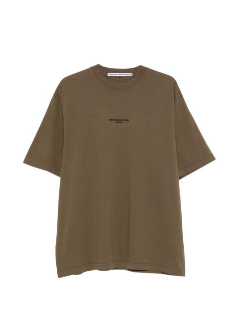 Alexander Wang logo-print oversized T-shirt