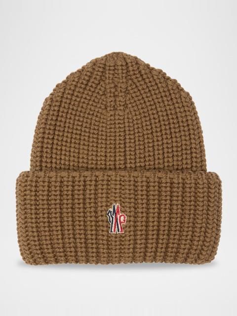 Moncler Grenoble Men's, Rib-Knit Wool Beanie