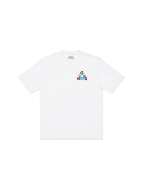 PALACE PALACE Tri-Zooted Shakka Round Neck Short Sleeve Unisex White P19TS244