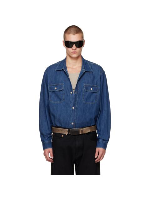 Our Legacy Blue Denim Country Shirt