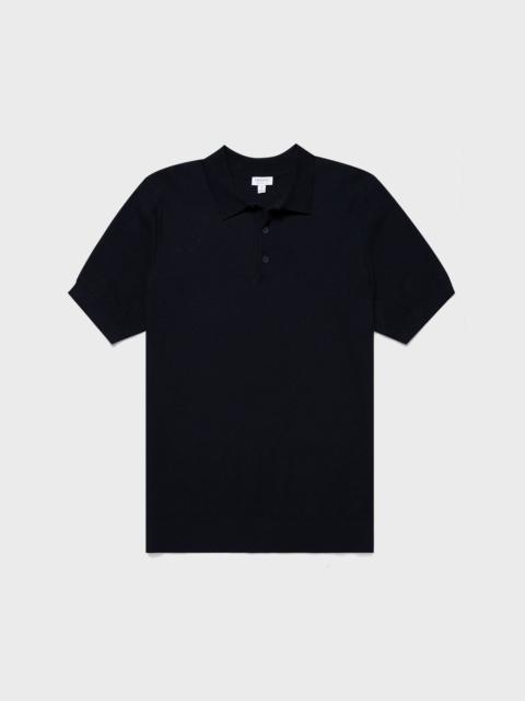 Sunspel x MR PORTER Racked Stitch Polo Shirt